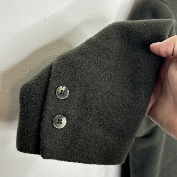 Vintage Eddie Bauer Men M Green Blazer Sports Coat Jacket - Picture 2 of 7